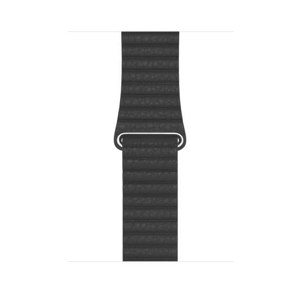 Black Leather Loop for Apple Watch