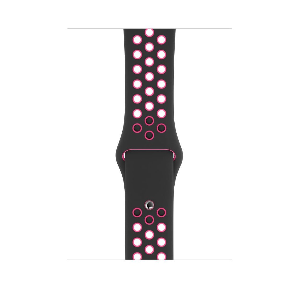 Black/Pink Blast Sport Band Active for Apple Watch