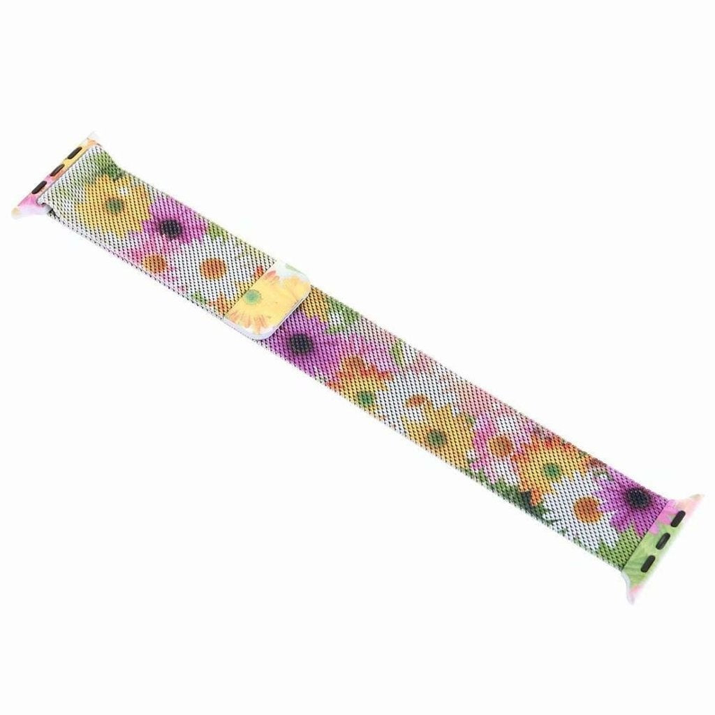 Chrysanthemum Milanese Loop for Apple Watch