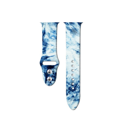 Denim Swirl Printed Sport Band for Apple Watch