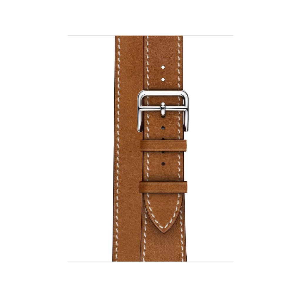 Fauve Double Tour Leather for Apple Watch