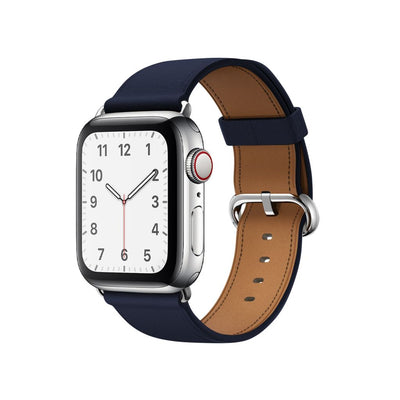Midnight Blue Classic Leather Buckle for Apple Watch