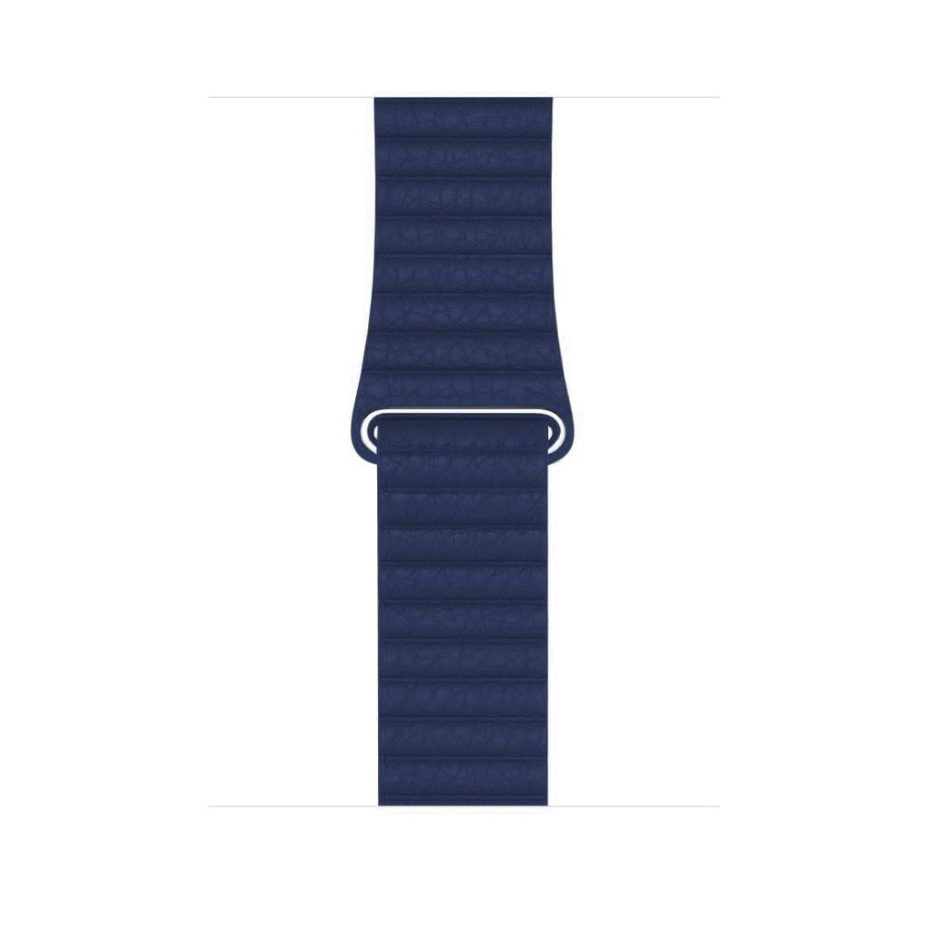 Midnight Blue Leather Loop for Apple Watch