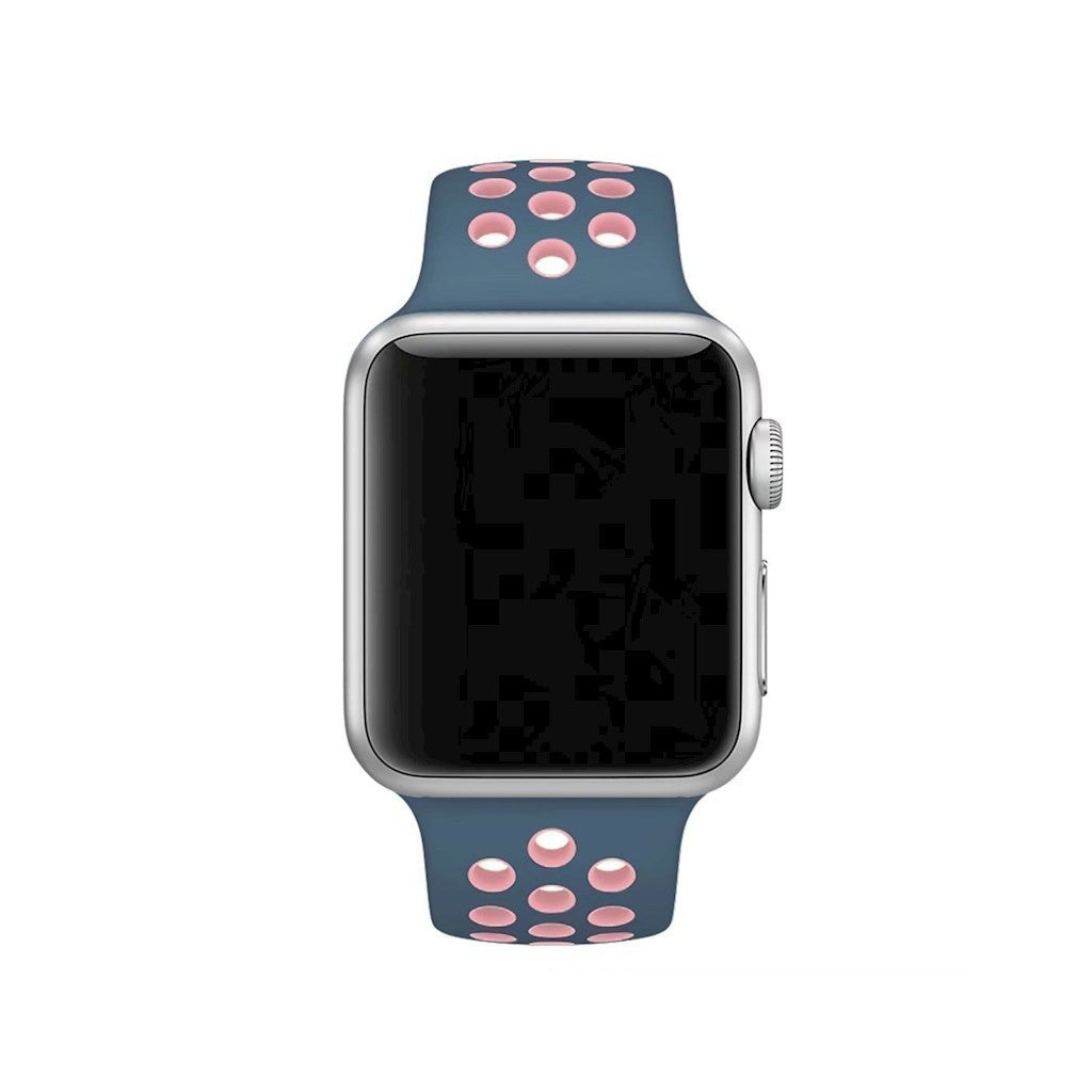 Ocean Blue/Light Pink Sport Band Active for Apple Watch