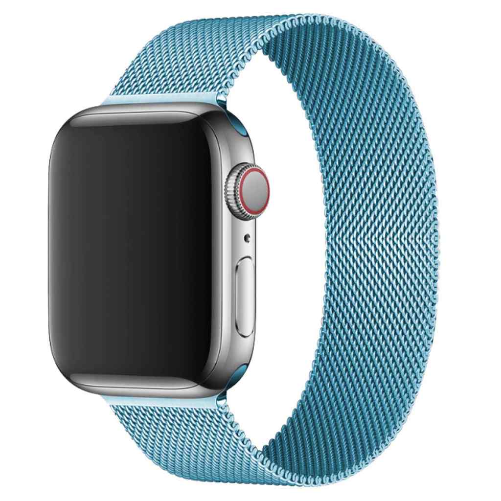 Sky Blue Milanese Loop for Apple Watch