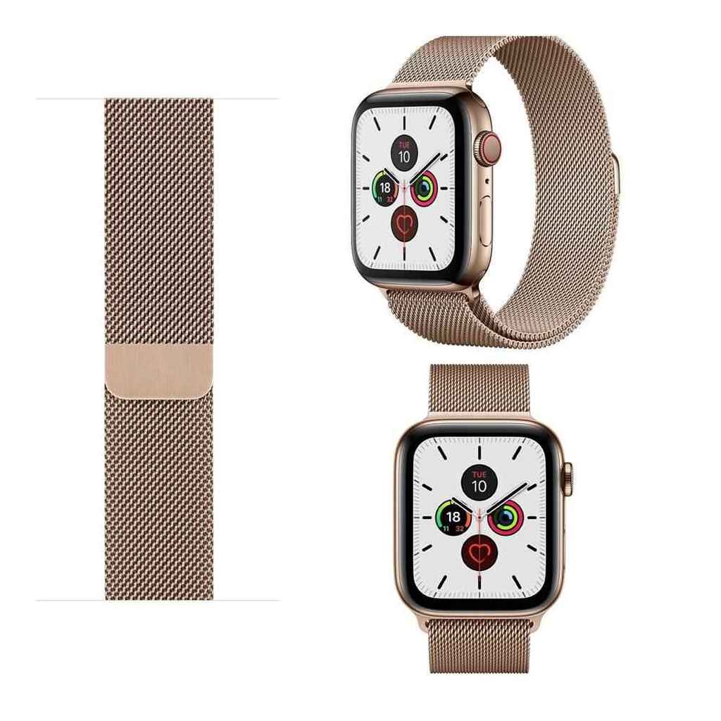 Vintage Gold Milanese Loop for Apple Watch