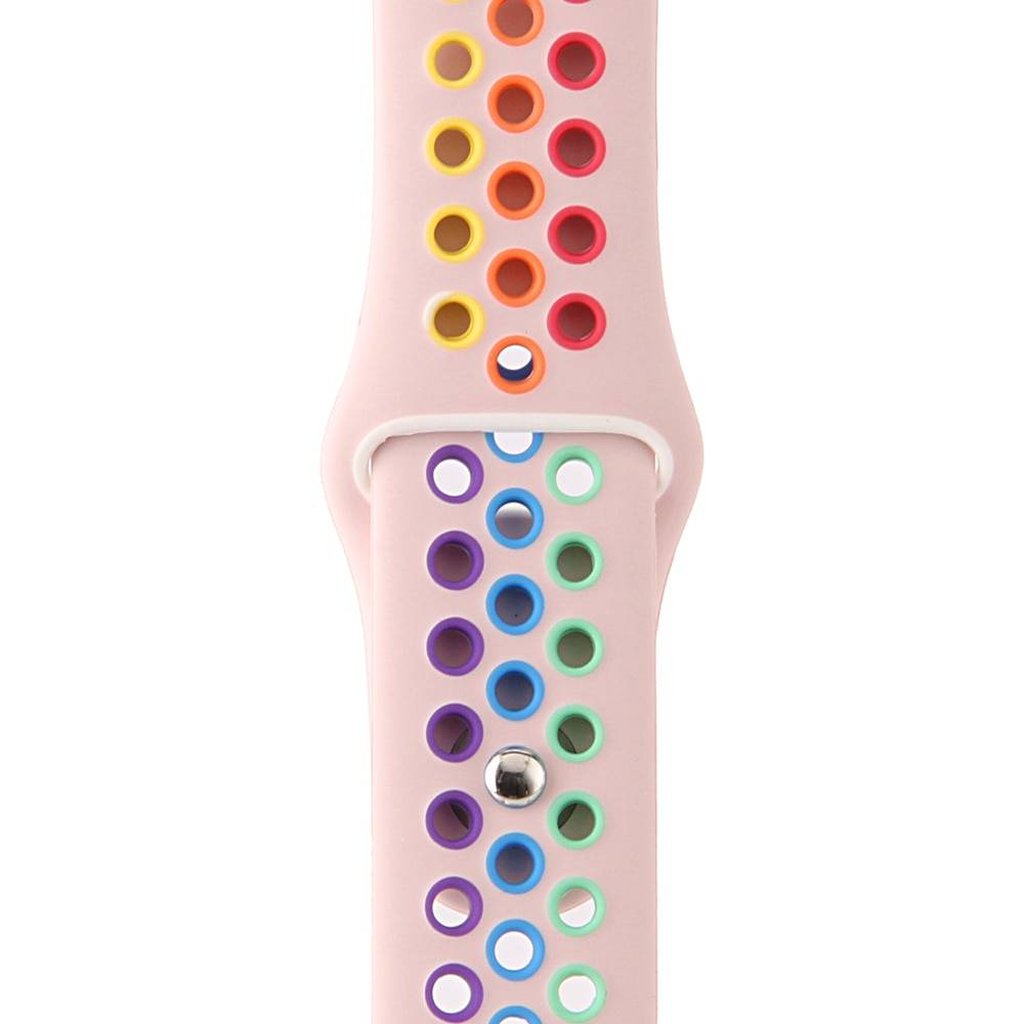 Vintage Rose/Rainbow Pride Sport Band Active for Apple Watch
